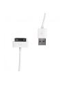 Whitenergy Kabel USB 2.0 do iPhone 4 transfer/ładowanie 100cm biały - nr 4