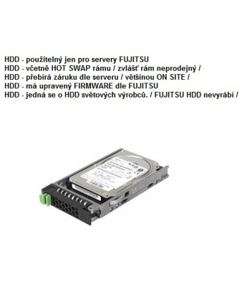 Fujitsu Storage Products HD SAS 12G 300GB 15K HOT PL 2.5' EP