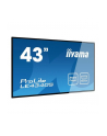 Monitor IIYAMA 43'' LE4340S-B1 AMVA DVI/HDMI/USB Player/2x10W - nr 1