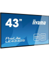 Monitor IIYAMA 43'' LE4340S-B1 AMVA DVI/HDMI/USB Player/2x10W - nr 56