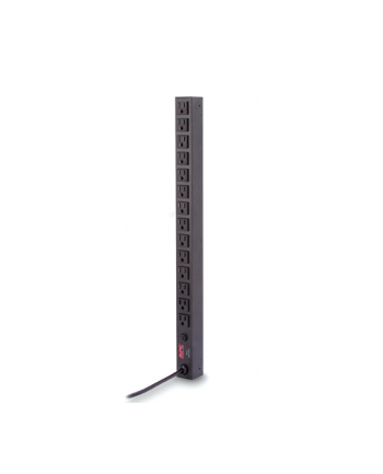 APC by Schneider Electric APC Rack PDU, Basic, Zero U, 15A, 100/120V, (14) 5-15