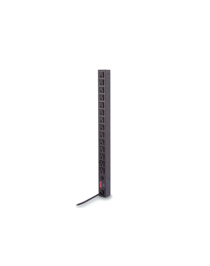 APC by Schneider Electric APC Rack PDU, Basic, Zero U, 15A, 100/120V, (14) 5-15 główny