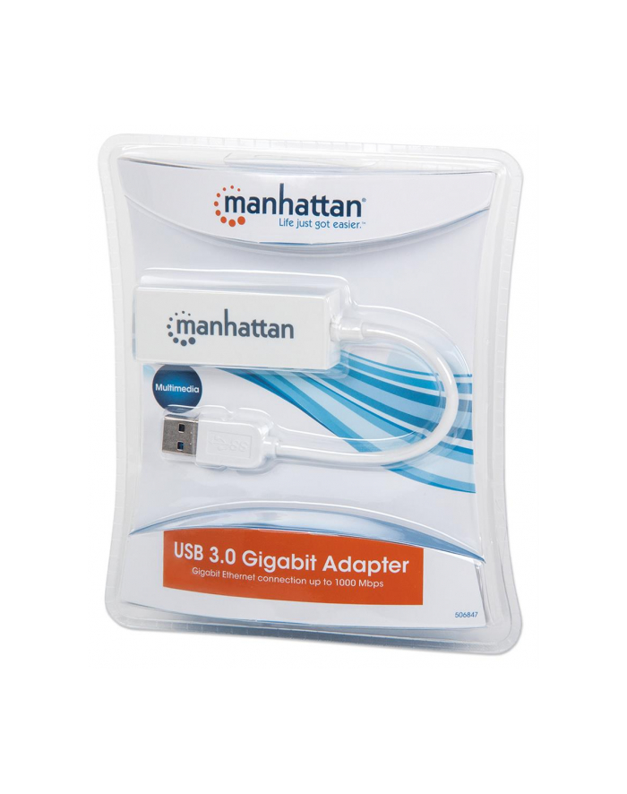 Manhattan Karta sieciowa Gigabit USB 3.0 10/100/1000 Mb/s główny