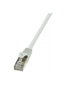 LOGILINK Patchcord CAT 5e F/UTP 1m szary - nr 12