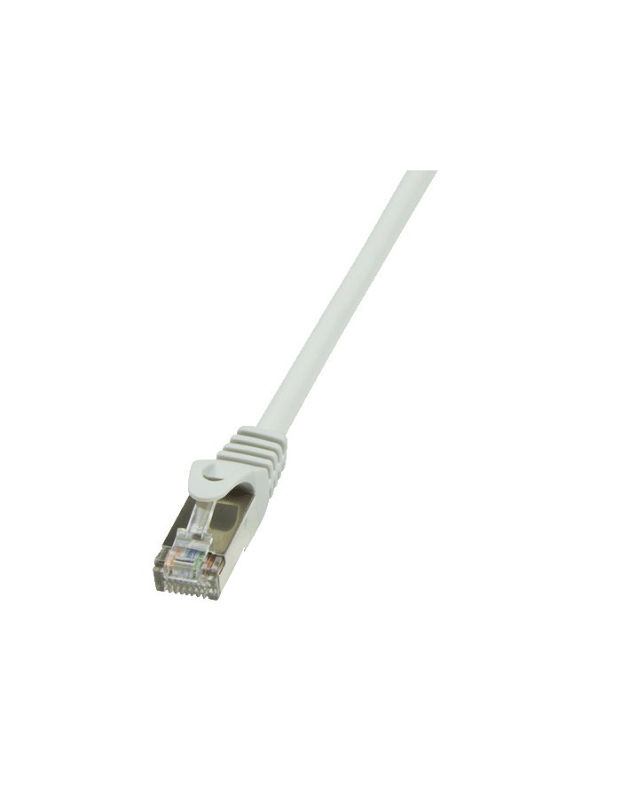 LOGILINK Patchcord CAT 5e F/UTP 1m szary główny