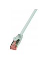 LOGILINK Patchcord Cat.6 S/FTP PIMF PrimeLine 0,5m, szary - nr 12