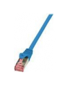 LOGILINK Patchcord Cat.6 S/FTP PIMF PrimeLine 0,5m, niebieski - nr 13
