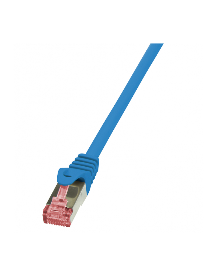 LOGILINK Patchcord Cat.6 S/FTP PIMF PrimeLine 0,5m, niebieski główny