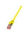 LOGILINK Patchcord Cat.6 S/FTP PIMF PrimeLine 0,5m, żółty - nr 14
