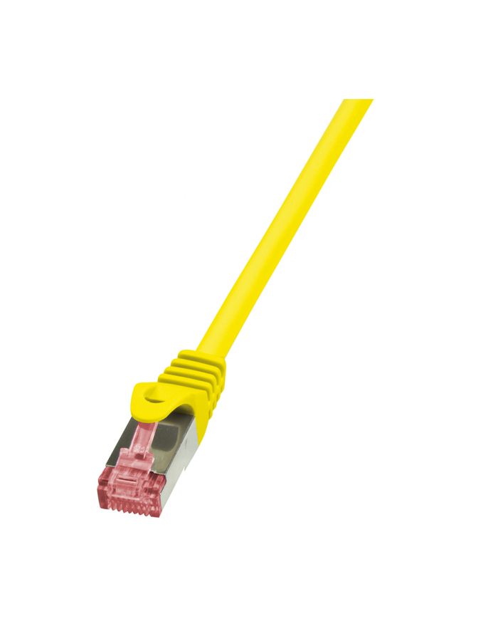 LOGILINK Patchcord Cat.6 S/FTP PIMF PrimeLine 0,5m, żółty główny