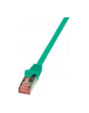 LOGILINK Patchcord Cat.6 S/FTP PIMF PrimeLine 1m, zielony - nr 5