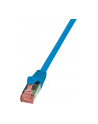 LOGILINK Patchcord Cat.6 S/FTP PIMF PrimeLine 2m, niebieski - nr 5