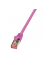 LOGILINK Patchcord Cat.6 S/FTP PIMF PrimeLine 2m, różowy - nr 5