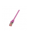 LOGILINK Patchcord Cat.6 S/FTP PIMF PrimeLine 3m, różowy - nr 4