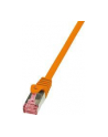 LOGILINK Patchcord Cat.6 S/FTP PIMF PrimeLine 5m, pomarańczowy - nr 9