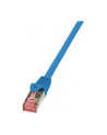 LOGILINK Patchcord Cat.6 S/FTP PIMF PrimeLine 7,5m, niebieski - nr 10