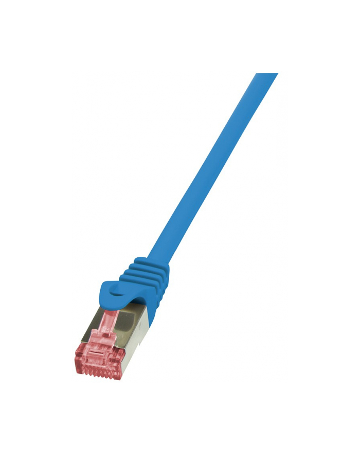 LOGILINK Patchcord Cat.6 S/FTP PIMF PrimeLine 10m, niebieski główny