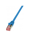 LOGILINK Patchcord Cat.6 S/FTP PIMF PrimeLine 10m, niebieski - nr 6