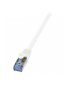 LOGILINK Patchcord Cat.6A 10G S/FTP PIMF PrimeLine 0,5m biały - nr 10