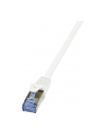 LOGILINK Patchcord Cat.6A 10G S/FTP PIMF PrimeLine 0,5m biały - nr 14