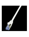 LOGILINK Patchcord Cat.6A 10G S/FTP PIMF PrimeLine 0,5m biały - nr 9