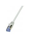 LOGILINK Patchcord Cat.6A 10G S/FTP PIMF PrimeLine 0,5m szary - nr 8