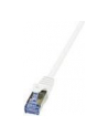 LOGILINK Patchcord Cat.6A 10G S/FTP PIMF PrimeLine 1m biały - nr 10