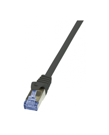 LOGILINK Patchcord Cat.6A 10G S/FTP PIMF PrimeLine 1m czarny