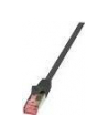 LOGILINK Patchcord Cat.6A 10G S/FTP PIMF PrimeLine 1m czarny - nr 19