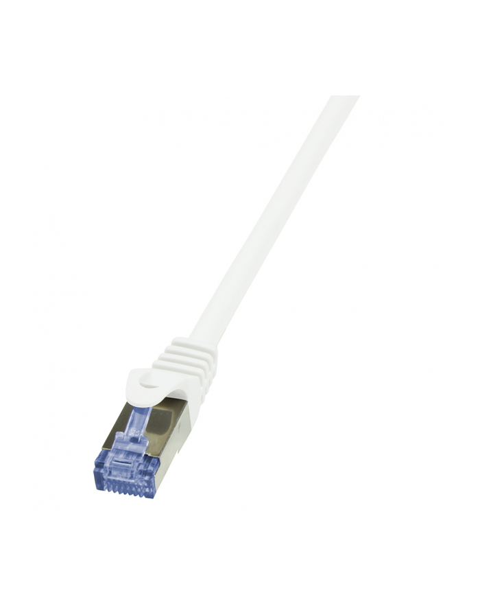 LOGILINK Patchcord Cat.6A 10G S/FTP PIMF PrimeLine 15m biały główny