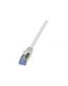 LOGILINK Patchcord Cat.6A 10G S/FTP PIMF PrimeLine 50m szary - nr 10