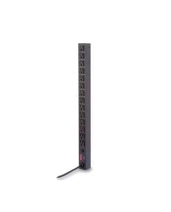 APC by Schneider Electric APC Rack PDU, Basic, Zero U, 15A, 100/120V, (14) 5-15