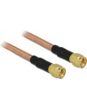 Delock Kabel antenowy SMA Plug > SMA Plug RG-142 1m - nr 9