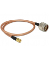 Delock Kabel antenowy N Plug > SMA Plug RG-142 400 mm low loss - nr 2