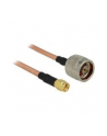 Delock Kabel antenowy N Plug > SMA Plug RG-142 1m - nr 6