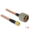 Delock Kabel antenowy N Plug > SMA Plug RG-142 1m - nr 7