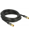 Delock Przewód antenowy IEC Plug > IEC Jack RG-6/U 3m black - nr 11