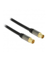 Delock Przewód antenowy IEC Plug > IEC Jack RG-6/U 3m black - nr 5