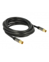 Delock Przewód antenowy IEC Plug > IEC Jack RG-6/U 3m black - nr 9