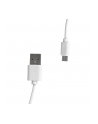Whitenergy Kabel do przesyłu danych, wtyczka USB 2.0 na micro USB 200cm biały - nr 1