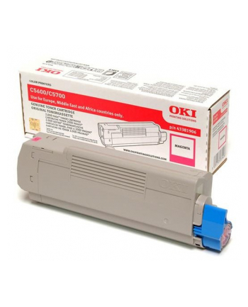 OKI Toner Czerwony C56/57=43381906=C5600  C5700  2000 str.