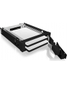 RaidSonic Icy Box kieszeń wewnętrzna na 2 dyski 2.5'' SATA HDD lub SSD, Czarna - nr 14
