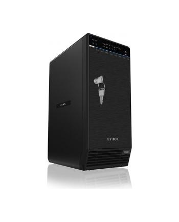 RaidSonic Icy Box Obudowa na 8 dysków 3,5'' SATA I/II/III, USB 3.0, eSATA, JBOD, czarna