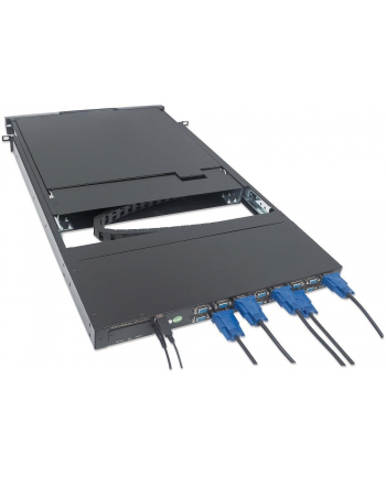 Intellinet Network Solutions Intellinet KVM przełącznik 16 portów PS/2 USB konsola LCD 19'' 1U