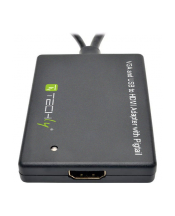 Techly Konwerter SVGA z audio USB na HDMI nr 2