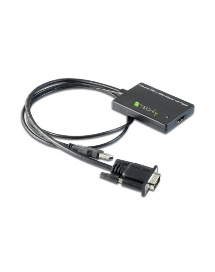 Techly Konwerter SVGA z audio USB na HDMI główny
