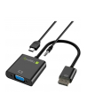 Techly Konwerter HDMI męski na VGA żeński z audio oraz micro-USB - nr 11