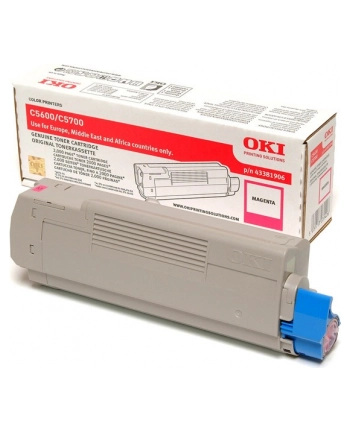OKI Toner Czerwony C56/57=43381906=C5600  C5700  2000 str.