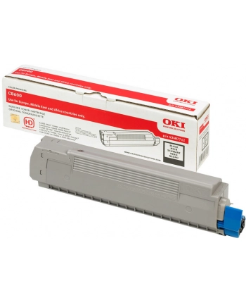 OKI Toner Czarny C8600-TBtypC=43487712=C8600  C8800  6000 str.