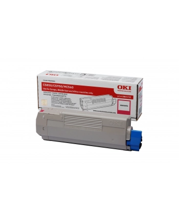 OKI Toner Czerwony C5850/5950=43865722=C5850 C5950 MC560 6000 str.